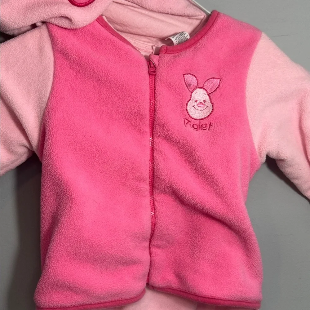 Disney Winnie The Pooh Piglet Baby Snowsuit Size 12 Months - Picture 2 of 9